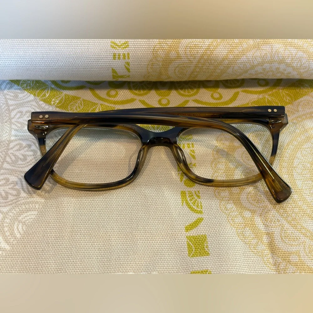 RAEN Emerson Unisex - Frames Only - 52-18 145 Brown Nice Horn Rim Handmade